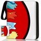 thumbnail image 1 of Archivador para tarjetas coleccionables con cierre de cremallera, 400 tarjetas, 1 of 8