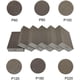 thumbnail image 2 of Paquete de 12 esponjas de lijado, grano grueso, medio, fino y superfino, 6 bloques de lijado de diferentes especificaciones, lavables y reutilizables., 2 of 7