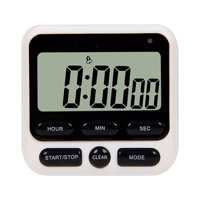 Magideal - Temporizador Digital De Cocina Con Función De Memoria Multifuncional Para Cocinar En La Oficina. Negro