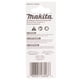 thumbnail image 4 of Power Bit Makita A-96718 Impactx, 3 huecos cuadrados, 2 unidades, 4 of 4