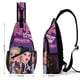 thumbnail image 2 of Chicas Bratz Riñonera Bandolera con Estampado Integral para Hombres y Mujeres, Bolso Cruzado Gráfico de Tendencia, Mochila de Hombro Streetwear para Ciclismo y Deportes, Riñonera Versátil Casual, 2 of 6
