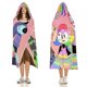 thumbnail image 3 of Mundo de Dandys Manta Capa con Capucha Anti-Bolitas, Manta de Lana Ártica Suave, Manta Portátil de Felpa Ligera y Lujosa, Poncho para Siesta en Casa y Oficina, 100*130cm, 3 of 6