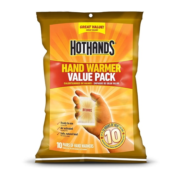 Hand Warmer HotHands, paquete económico de 10 unidades (paquete de 1)