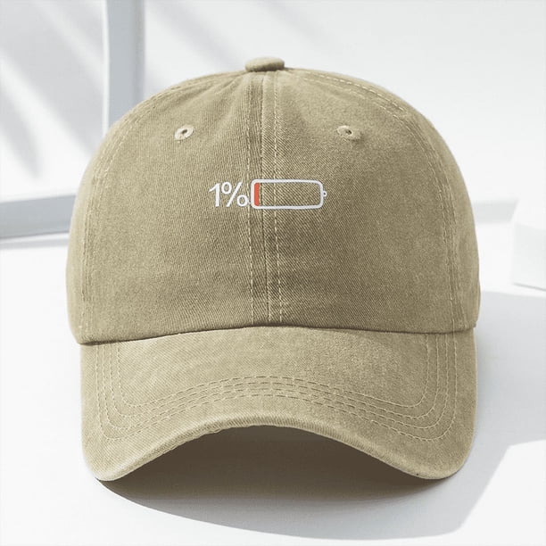 Men's Washed Printed Baseball Cap