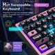 thumbnail image 4 of Teclado mecánico inalámbrico FOPATO H98 de 96 teclas con RGB negro, 4 of 8