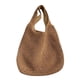 thumbnail image 1 of Tejido a mano suave gran bolso de paja Boho paja manija Tote Retro verano bolso de playa bolso de ratán, 1 of 3