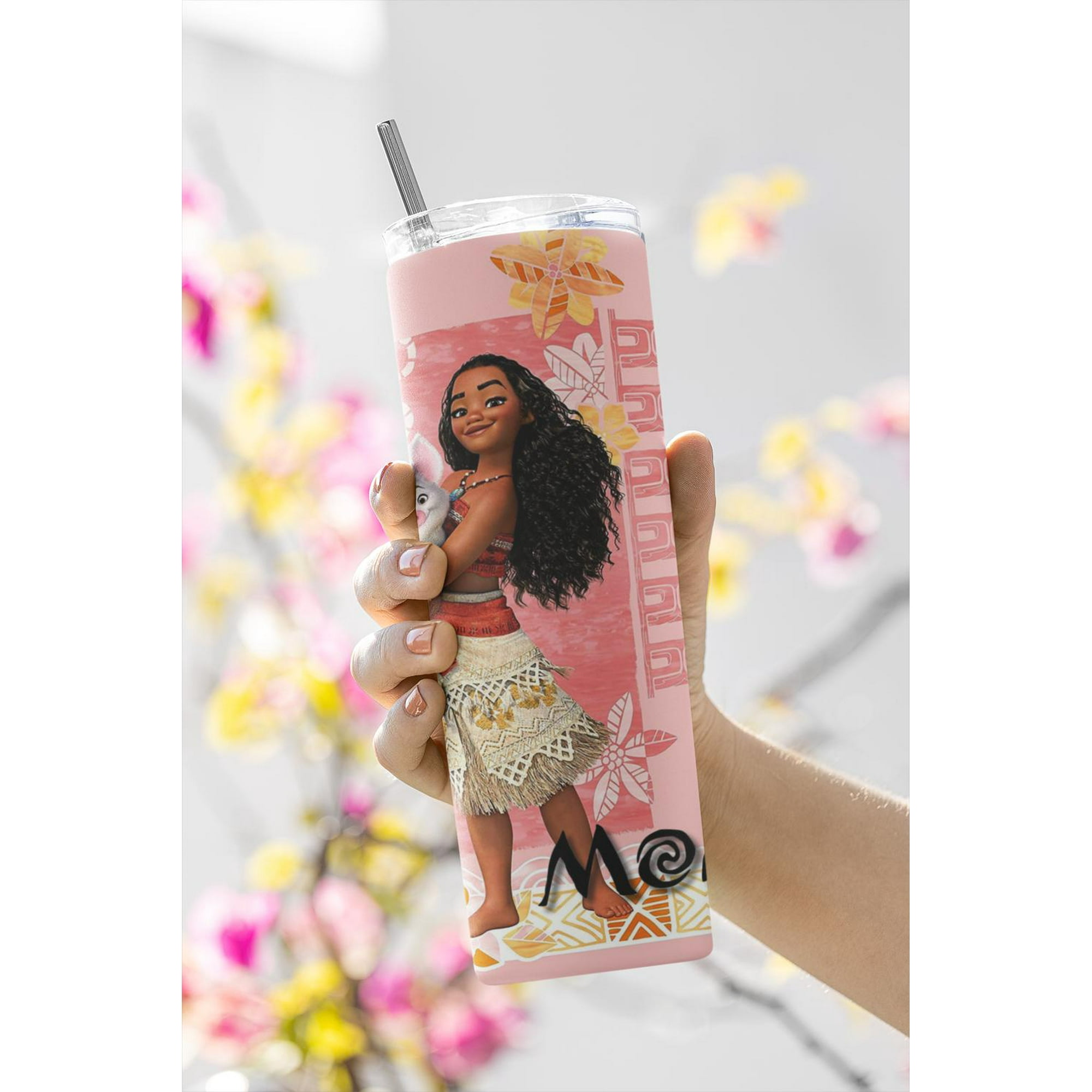 Sm - Termo Botella Agua Terminca Acero Inoxidable Moana Rosa