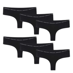 Giovacchino - Pack De 6 Calzones Colaless Algodón Mujer