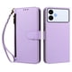 thumbnail image 1 of Funda Tipo Billetera para samsung galaxy S26 Edge con Soporte y Bolsillo con Cierre Morado, 1 of 1