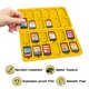 thumbnail image 4 of Estuche para tarjetas de juego Nintendo Switch doepeBAE, soporte de silicona con relieve 3D, caja de almacenamiento creativa, organizador de gran capacidad con 24 ranuras (Q Yellow), 4 of 7