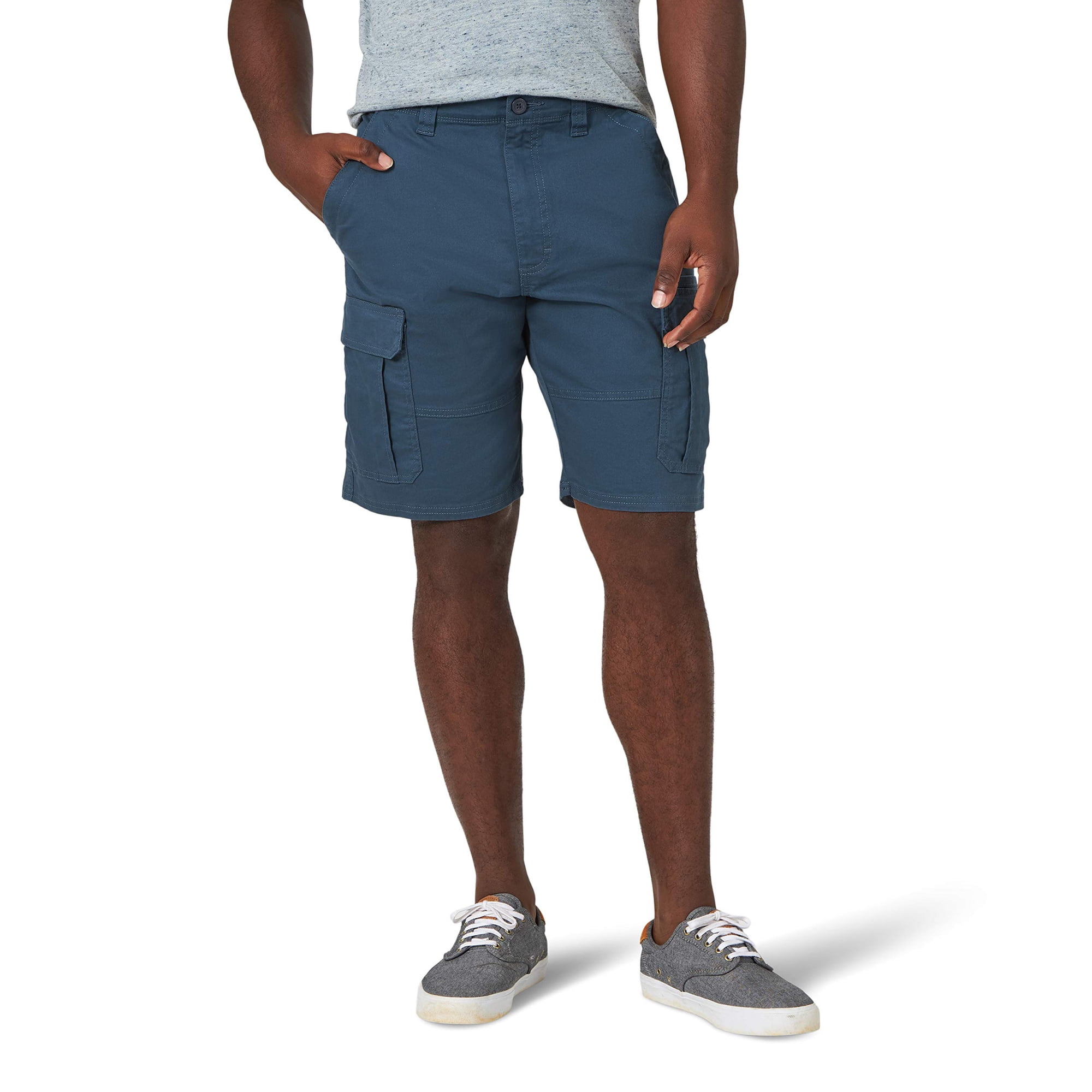 Short Cargo Elásticos Wrangler Authentics Para Hombre, Talla 36