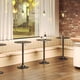 thumbnail image 4 of Mesa de bar HOOBRO BK58BT01G1 redonda, ajustable en altura, color negro, 4 of 7