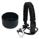 thumbnail image 5 of Manija De La Botella De Agua Funda Protectora De Silicona Para Actividades Al Aire Libre Deportes Negro Grande, 5 of 5