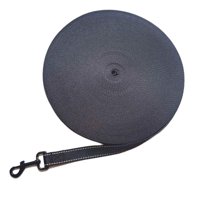 Magideal - Correa Duradera Para Perros, Cuerda De Para Mascotas, Suministros Para Mascotas, Para Entrenamiento, Playa, Patio, Camping, Trotar Negro 10Mx2Cm