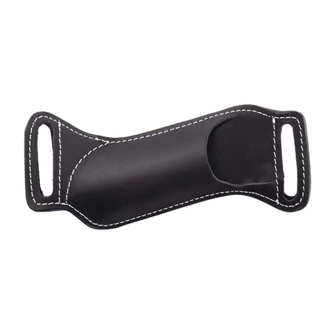 Magideal - Funda De Cuero Pu Para Cinturón, Funda Para Cuchillo Para Hombre, Funda Protectora Para Cuchillo, Funda Para Cuchillo Para Aniversario Del Día Del Pad Negro