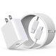 thumbnail image 1 of Cable USB‑C Vagavo trenzado de 3 m 60 W para iPhone e iPad, 1 of 7