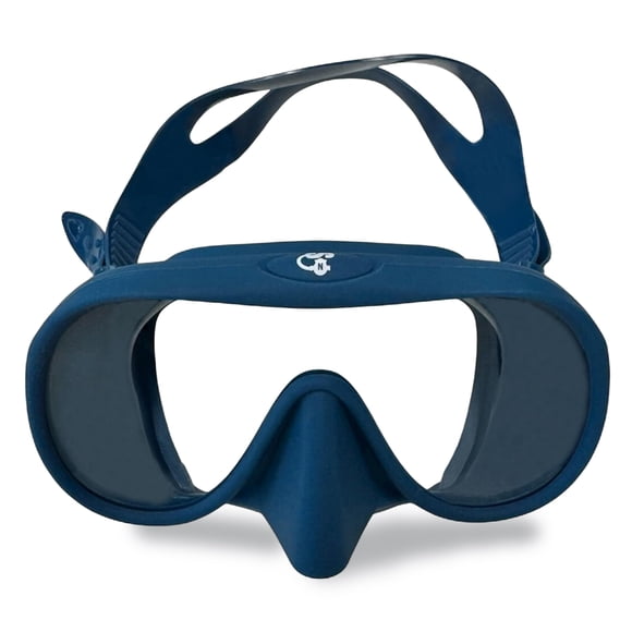 Máscara de buceo SCUBA Network Spartacus azul oscuro
