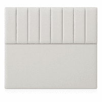 Ethan Desing - Respaldo De Cama 1 Plazas Gris Claro Turin