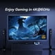 thumbnail image 5 of Estación de acoplamiento USB-C compatible con Steam Deck y Nintendo Switch - HDMI 4K@60Hz, Gigabit Ethernet, 3 puertos USB 3.0, carcasa para SSD M.2-Gris, 5 of 6