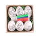 thumbnail image 4 of Dibujos Animados De Huevos De Pascua Que Se Pueden Pintar Para Accesorios Fotográficos Cestas De Pascua Reuniones Familiares Mariposa Blanca, 4 of 5