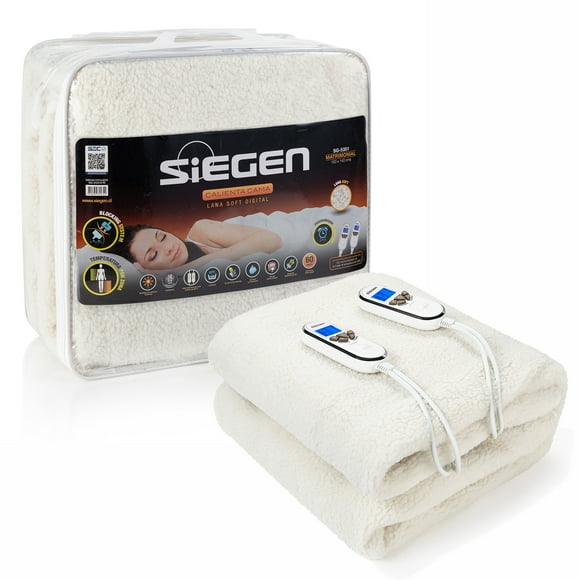 Calienta Cama SG-5351 2 plazas Blanco