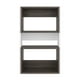 thumbnail image 2 of Mueble Auxilar Muro Baño Eco Blanco Y Café, 2 of 7