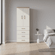 thumbnail image 2 of Closet 2 Puertas 4 Cajones Roble Beige, 2 of 5