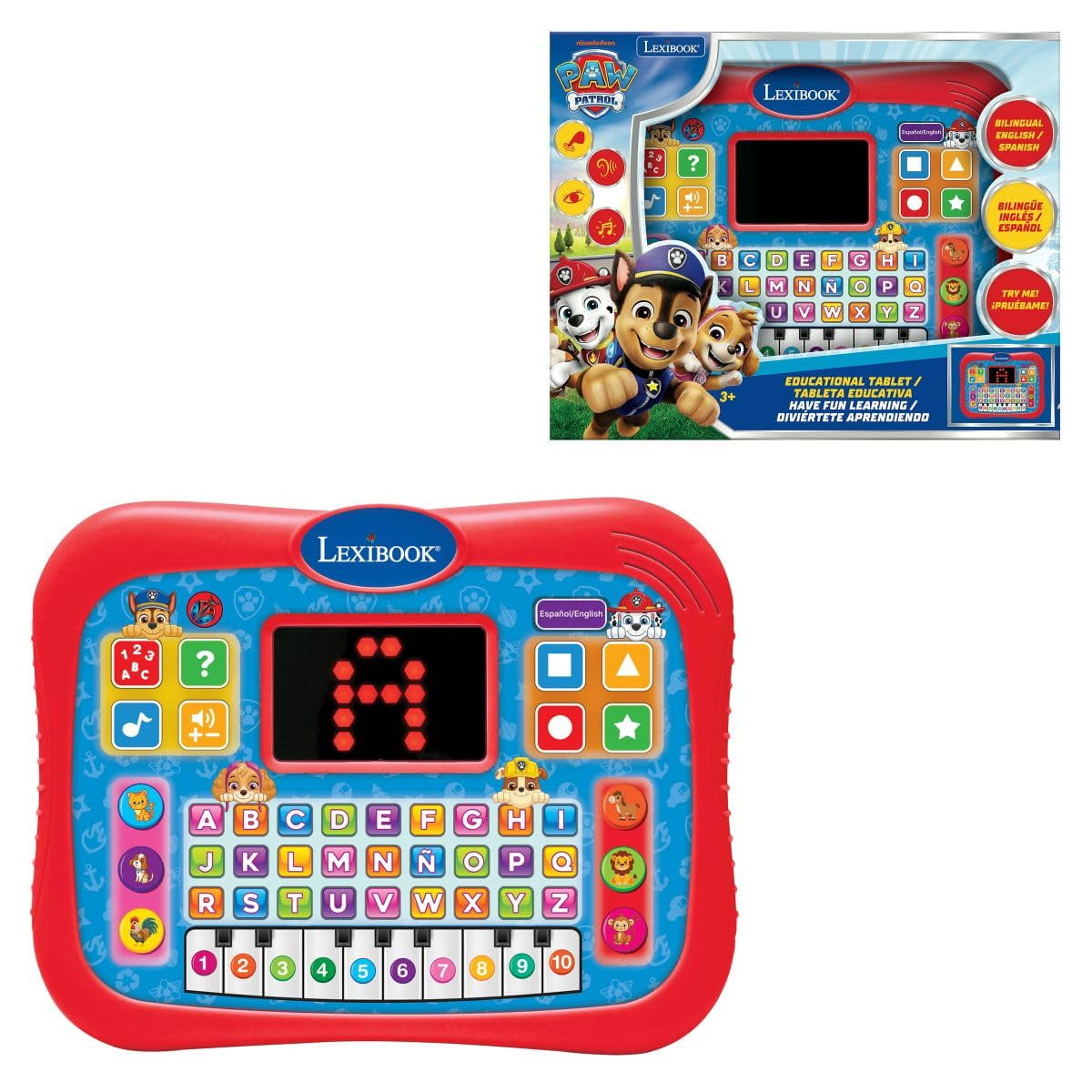 Tablet Lexibook Bilingüe Talking Paw Patrol Jcpad007pai2