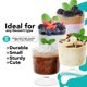 thumbnail image 4 of Vasitos de postre Exquisite 1000 unidades 60 ml con cucharas, 4 of 7
