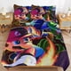 thumbnail image 1 of Super Mario 3-Piece Comforter Set for Bedroom Super Mario Bedding Set for Kids Adults Soft Microfiber Duvet Cover Set with Zipper Closure, 1 of 5