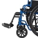 thumbnail image 2 of Reposapiernas elevables para silla de ruedas ENCAREFOR, soporte para pantorrillas no acolchado, 2 of 6