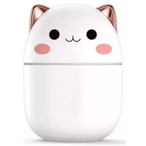 Tomasstore - Humificador Difusor De Aire Luz Led Rgb Usb Gato