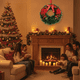 thumbnail image 4 of Corona Navideña Feliz Navidad 40cm Decoracion Navidad, 4 of 10