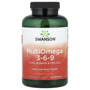 Swanson Multiomega 3-6-9, 120 Cápsulas Blandas
