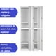 thumbnail image 4 of Locker Casillero Metalico 2 Cuerpos 4 Puertas, 4 of 6