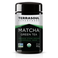 Té Verde Matcha Ceremonial Terrasoul Superfoods 60G