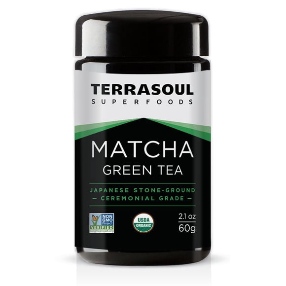 Té Verde Matcha Ceremonial Terrasoul Superfoods 60g