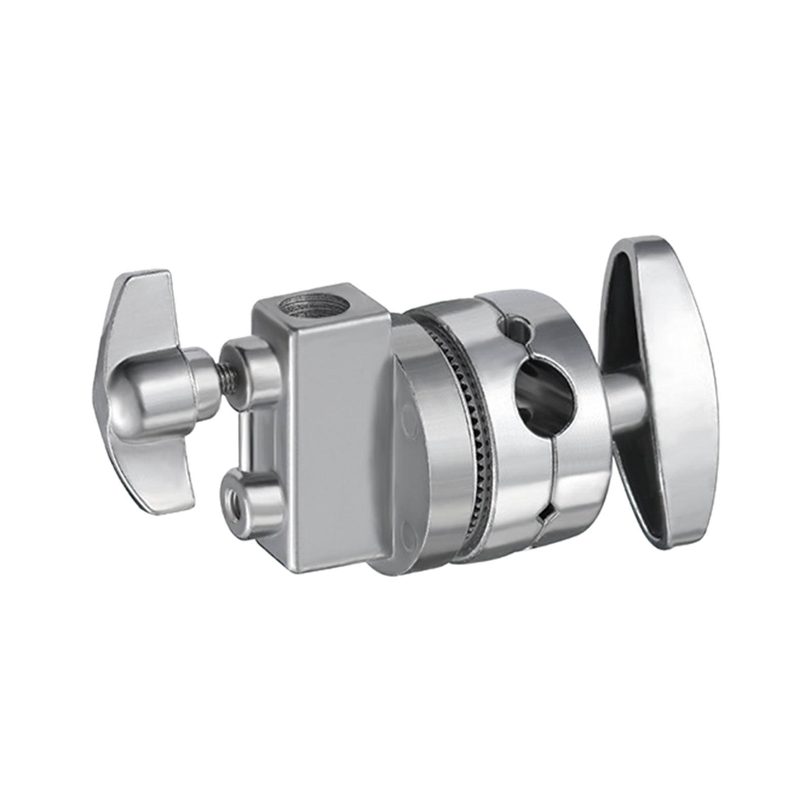 Bothyi - Cabezal De Agarre Para Soporte De Luz Abrazadera Universal De Metal Para Fondo Reflector De Flash Argent