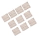 thumbnail image 5 of 10 Bolsas De Microfibra Para Joyería, Bolsas De Regalo Para Joyería, Para Navidad, Boda, Color Beige, 6,2 Cm X 6,2 Cm, 5 of 5