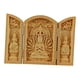 thumbnail image 3 of Estatuilla De Bodhisattva, Estatua De Buda Tallada A Mano Portátil En Miniatura De Escritorio, 3 of 5