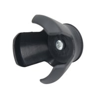 Magideal - Durable Golf Ball Retriever Grabber 3 Prong Claw Golf Ball Pick Up Put On Picker Entrenamiento Para Golfista Putter Grip Libre