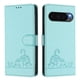 thumbnail image 1 of Funda tipo cartera FOXDOCK para Google Pixel 10 Pro 5G con soporte, ranuras, RFID, diseño de gato, 1 of 5