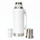 thumbnail image 3 of Termo Para Mate 1,2 L Acero Inoxidable Con Pico Cebador blanco, 3 of 9