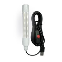 Magideal - Luz De Pesca Submarina De 5 V, Luz De Búsqueda De Peces Sumergible Para Barco En Hielo Luz Blanca