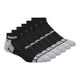 thumbnail image 1 of Pack de 6 calcetines PUMA Quarter Crew para hombre, color negro/gris, tallas 10-13, 1 of 4