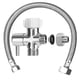 thumbnail image 1 of Adaptador en T para bidé Hsmhose con válvula de cierre y manguera de 40 cm, 1 of 7
