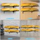 thumbnail image 2 of Soporte de Kayak YAJONUE de Alta Resistencia con Montaje de Pared Ajustable, 2 of 8