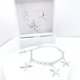 thumbnail image 3 of Conjunto Collar, Pulsera Y Aros Estrella De Mar, Regalo Plateado, 3 of 4