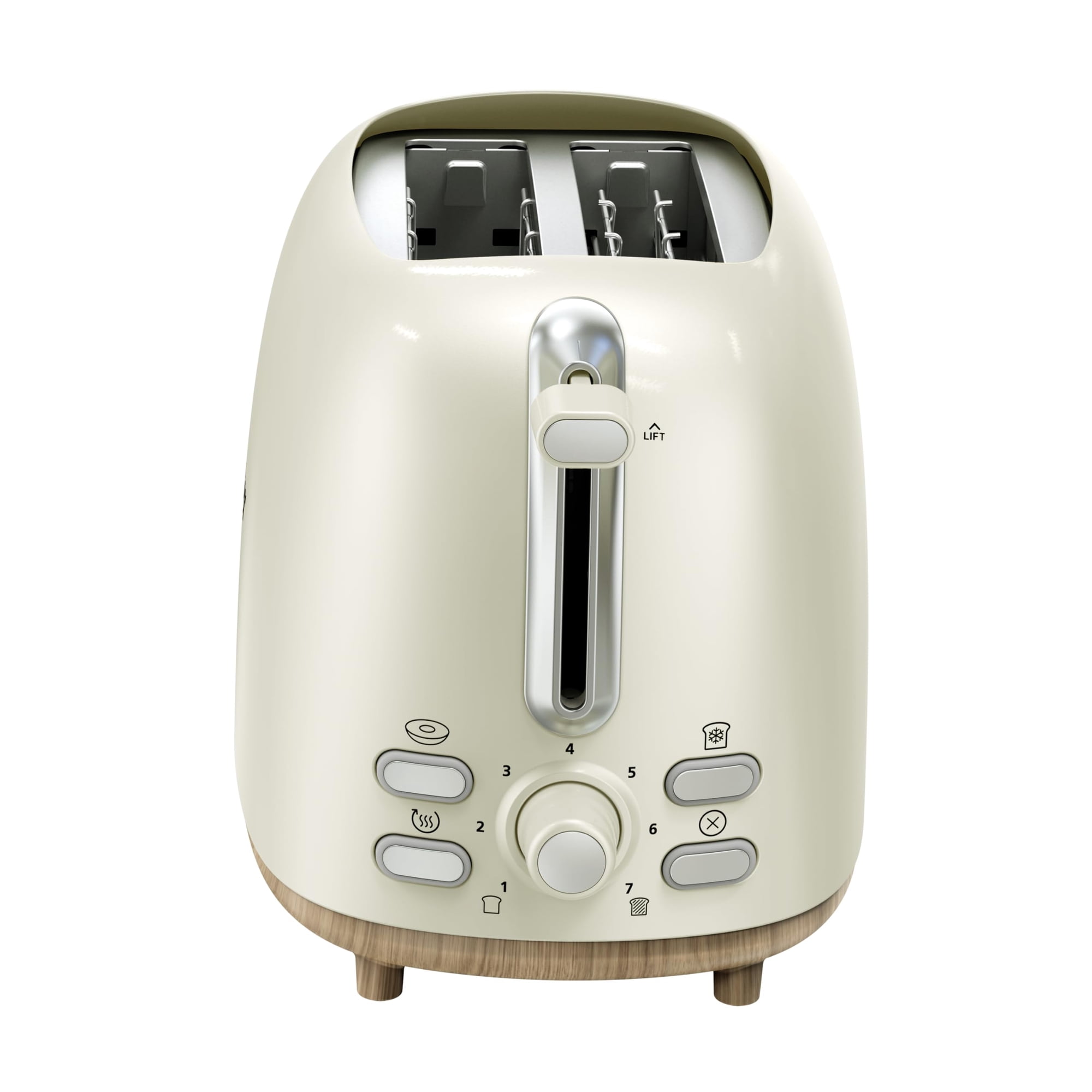 Toaster Oster De 2 Rebanadas Con Ranuras Extra Anchas, Bagel, Leche De Avena