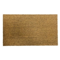 Limpiapiés Solido 45X70 Fibra De Coco  Mainstays